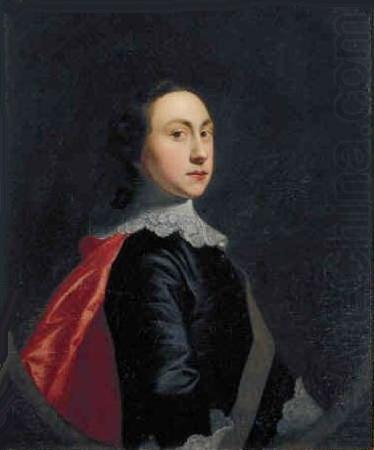 Self-portrait in Van Dyck Costume, Joseph wright of derby